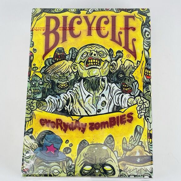 BICYCLE Everyday Zombies PLAYING CARDS FULL DECK BRAND NEW NOS Sealed - Picture 1 of 5